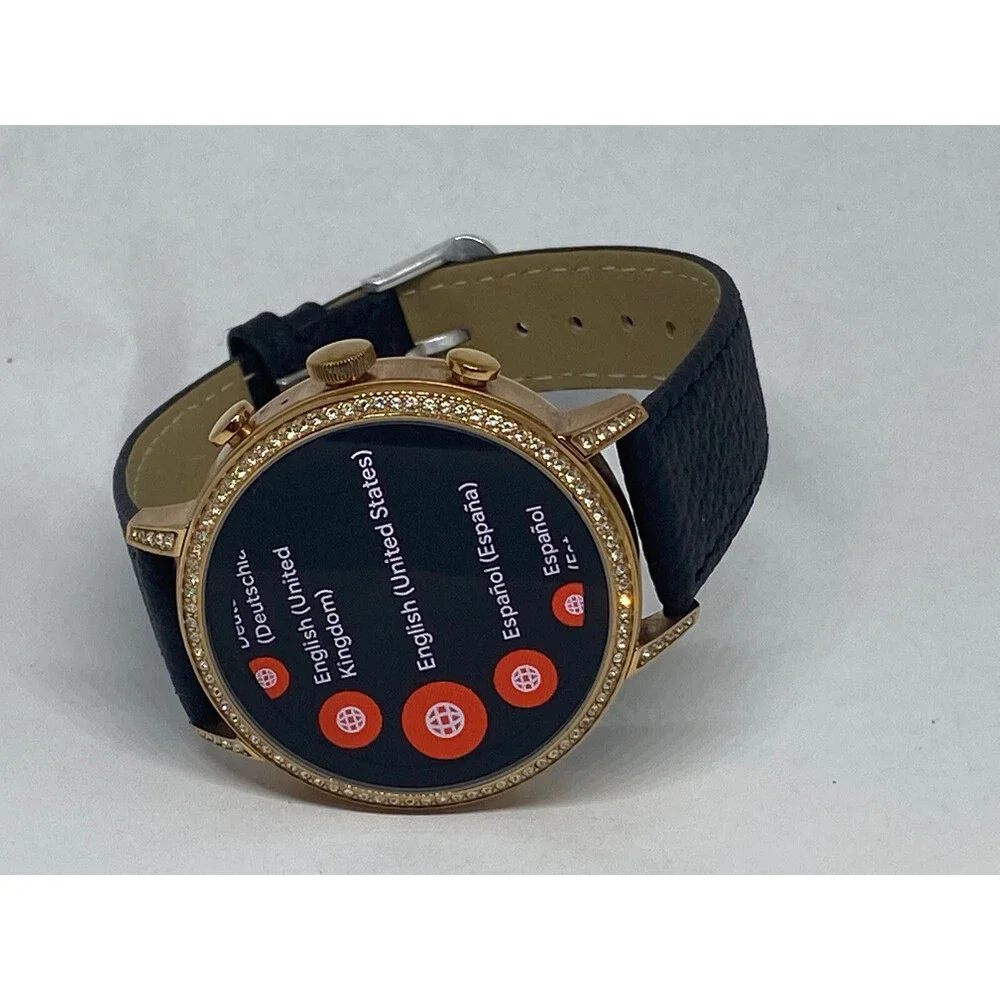 Fossil Gen 4 Authentic Digital Dial Smart Watch Custom Band FTW6030 DC143